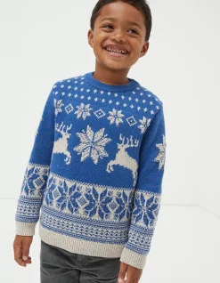 Family Reindeer Christmas Jumper