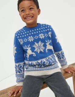 Family Reindeer Christmas Jumper