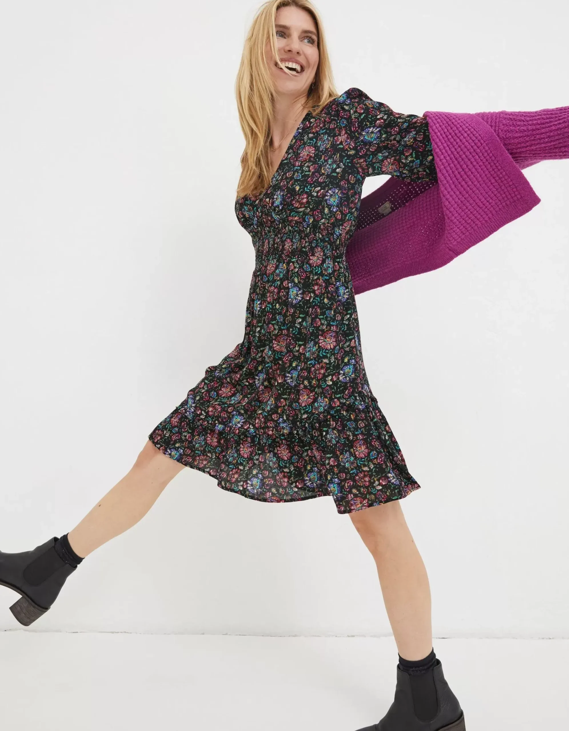 Farah Floral Dress