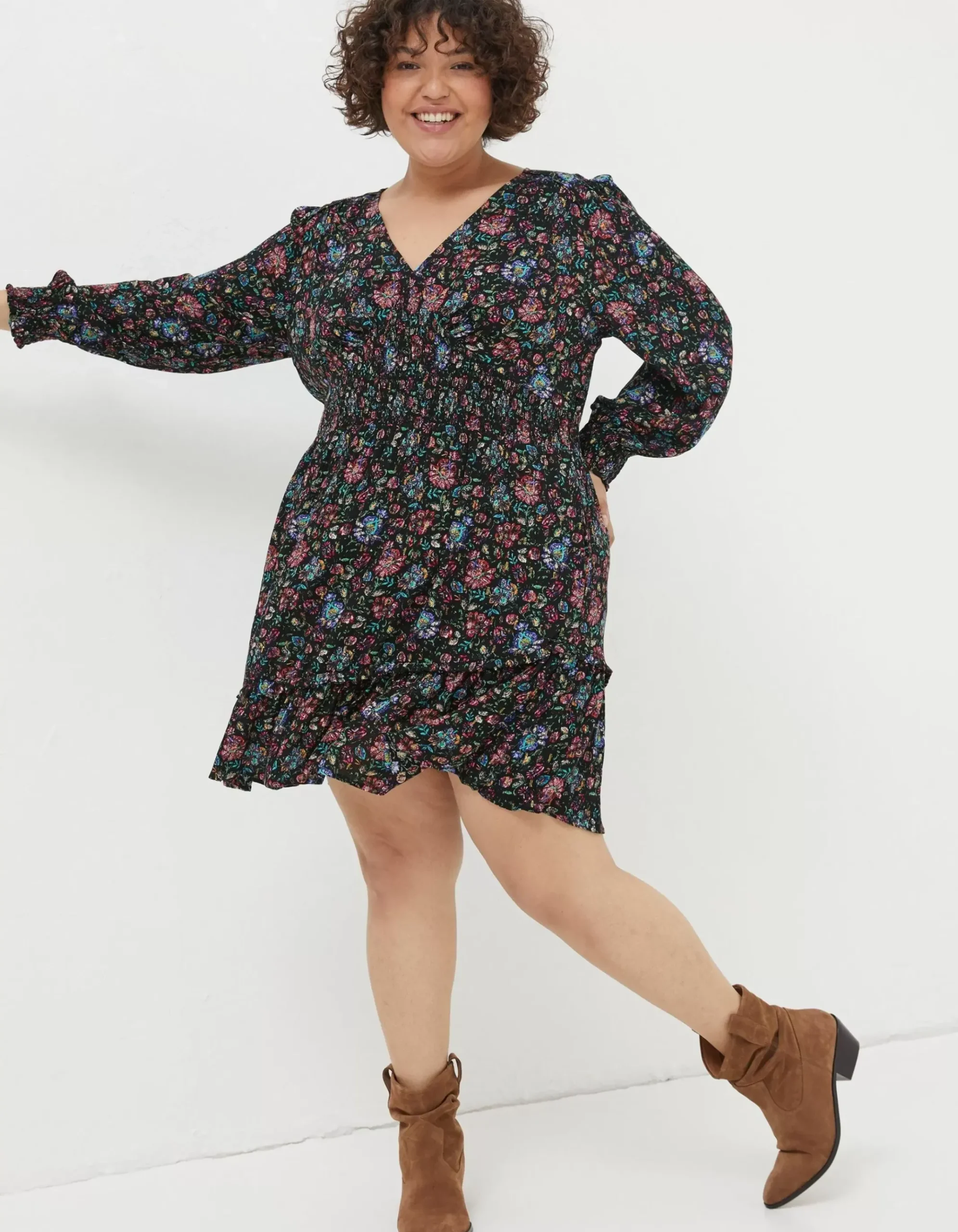 Farah Floral Dress