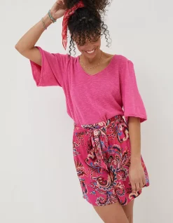 Faye Festival Floral Shorts