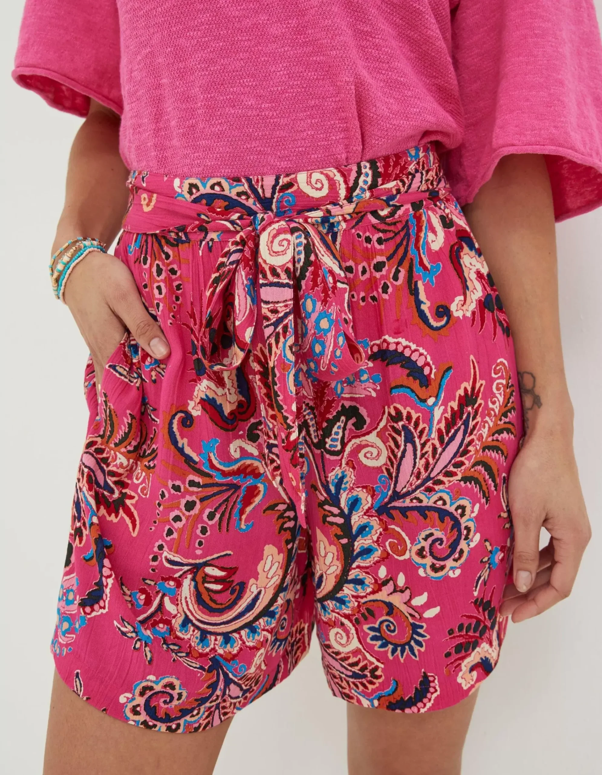 Faye Festival Floral Shorts