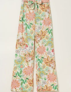 Faye Paradise Floral Wide Leg Trouser