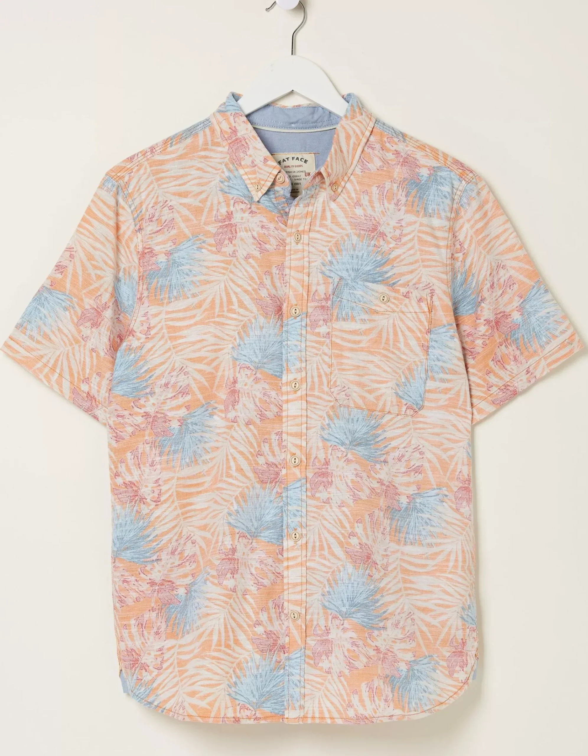 Fently Palm Print Shirt