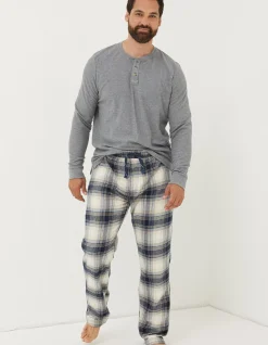 Fife Checked Pyjama Bottoms