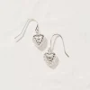 Filagree Heart Earrings