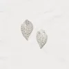 Filagree Leaf Studs