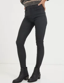 Five Pocket Coated Jegging