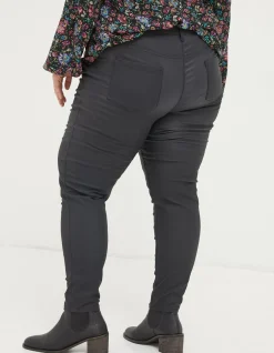 Five Pocket Coated Jegging