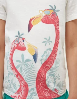 Flamingo Graphic T Shirt