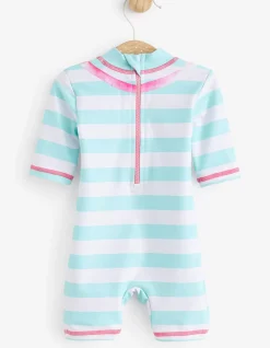 Flamingo Surf Suit And Hat Set