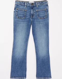 Flared Denim Jeans