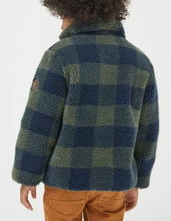 Fleece Check Jacket
