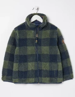 Fleece Check Jacket