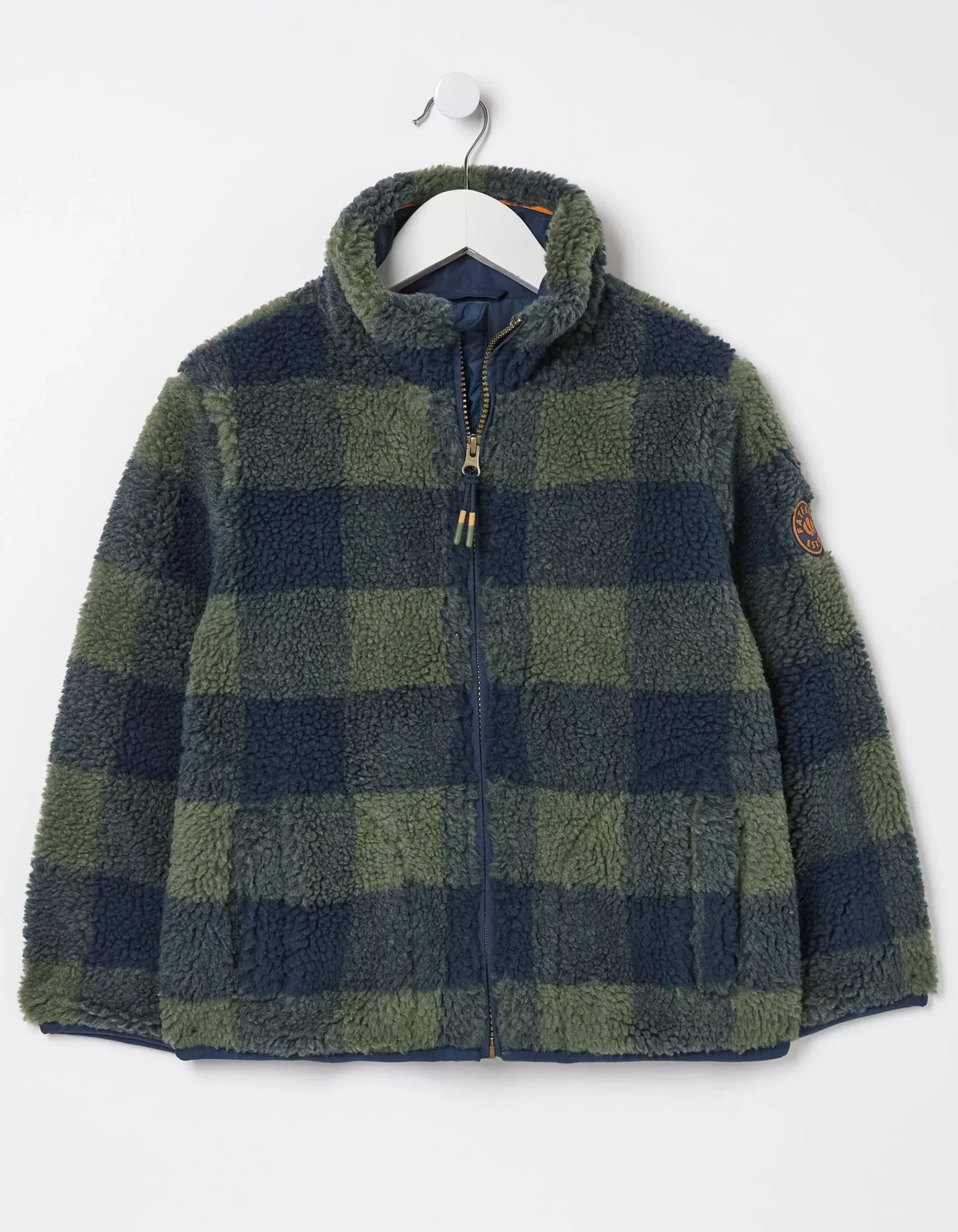 Fleece Check Jacket