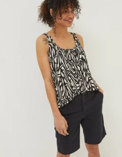 Flora Paint Stroke Vest