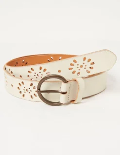 Floral Laser Cut Belt