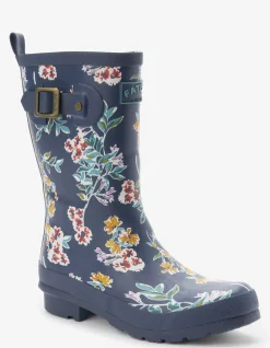 Floral Print Mid Wellies