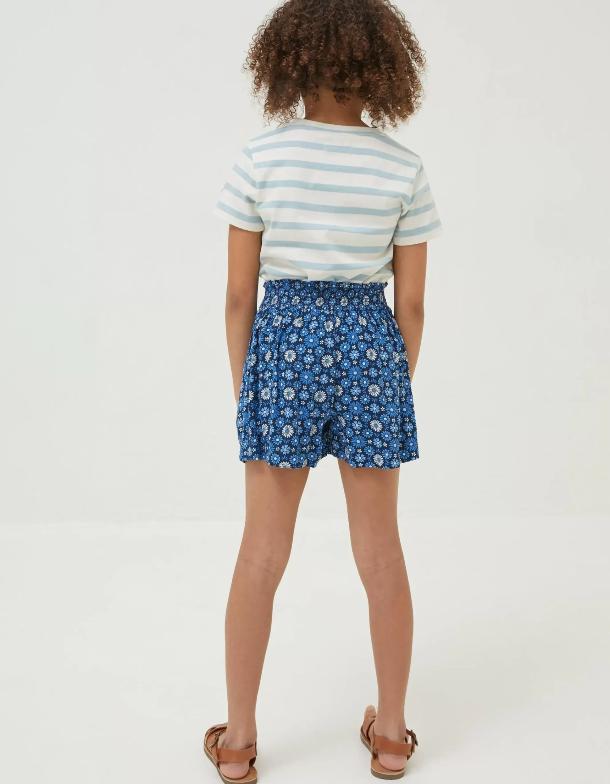 Floral Tile Flippy Shorts