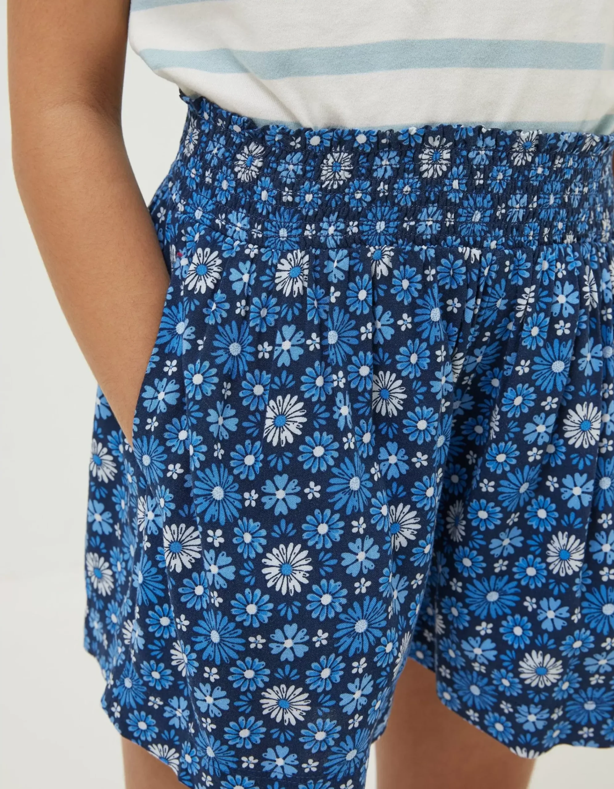 Floral Tile Flippy Shorts