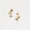 Flower Crawler Earrings