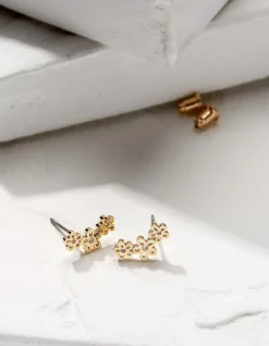 Flower Crawler Earrings