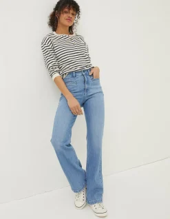 Fly Flare Comfort Stretch Jeans