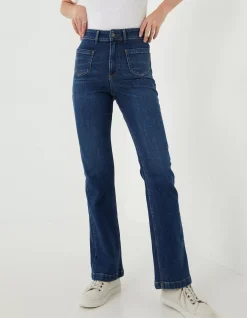 Fly Flare Comfort Stretch Jeans