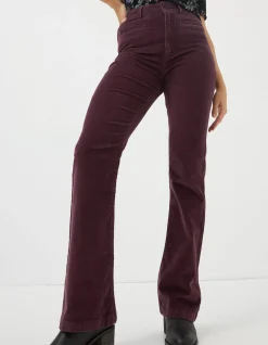 Fly Flare Corduroy Trousers