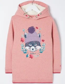 Fox Longline Sweat Hoodie