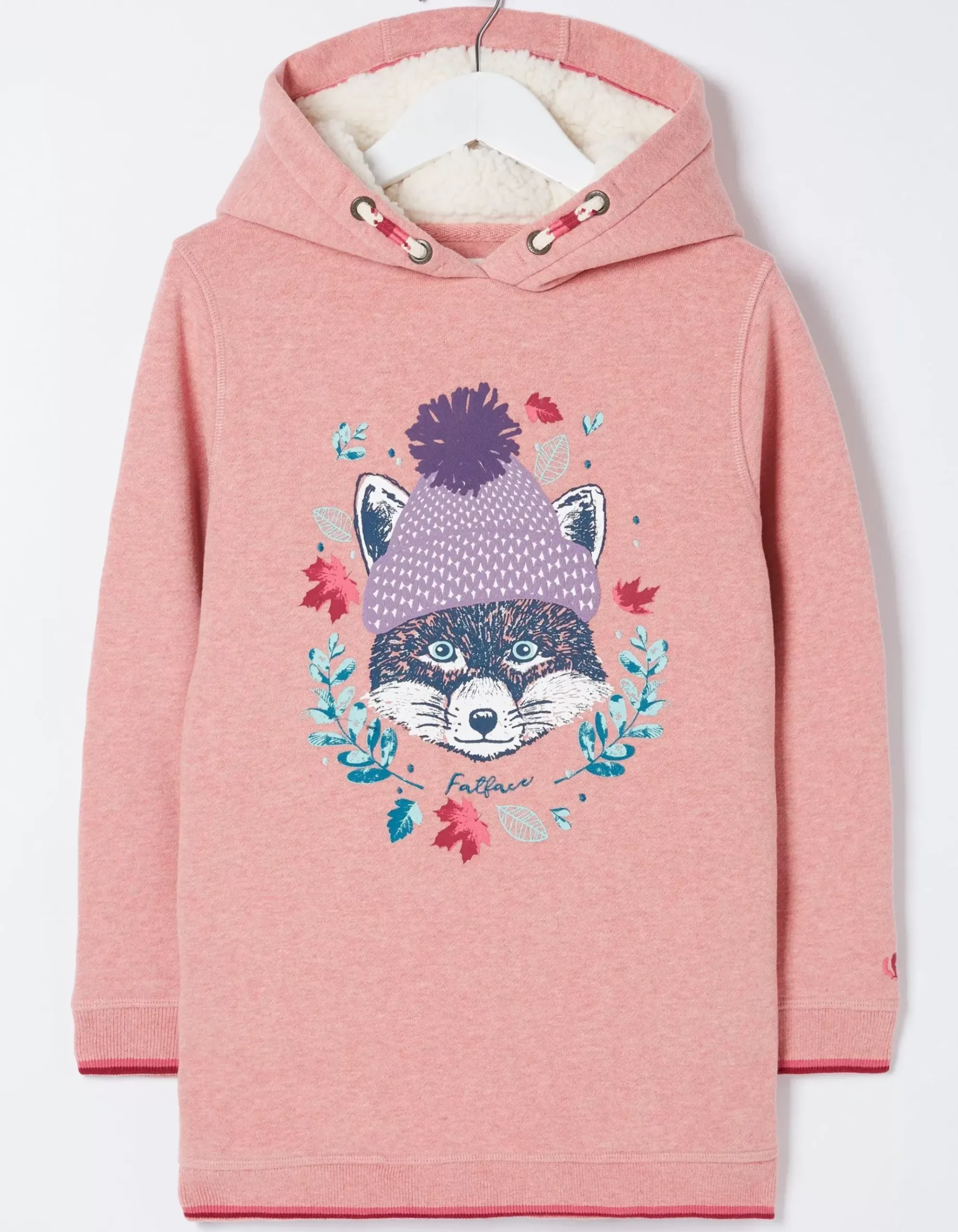 Fox Longline Sweat Hoodie