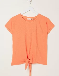 Fran Tie Front Top