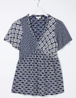 Frankie Patchwork Geo Top