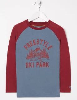 Freestyle Ski Raglan T-Shirt