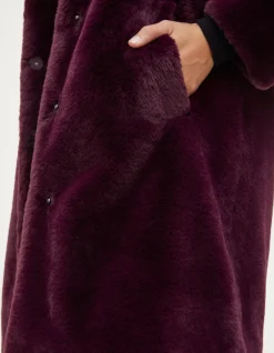 Freya Faux Fur Long Coat