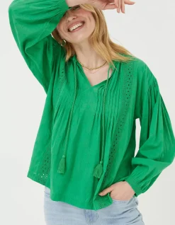 Freya Green Lace Blouse