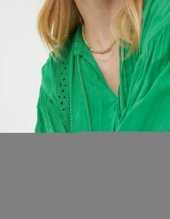 Freya Green Lace Blouse
