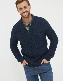 Funtley Cable Half Neck Jumper