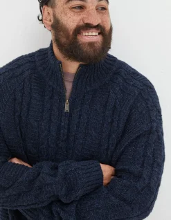 Funtley Cable Half Neck Jumper
