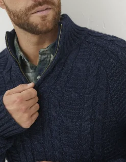 Funtley Cable Half Neck Jumper