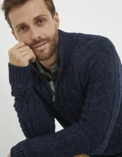 Funtley Cable Half Neck Jumper