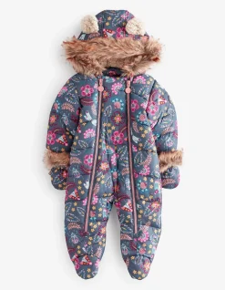 Garden Floral Print Snowsuit