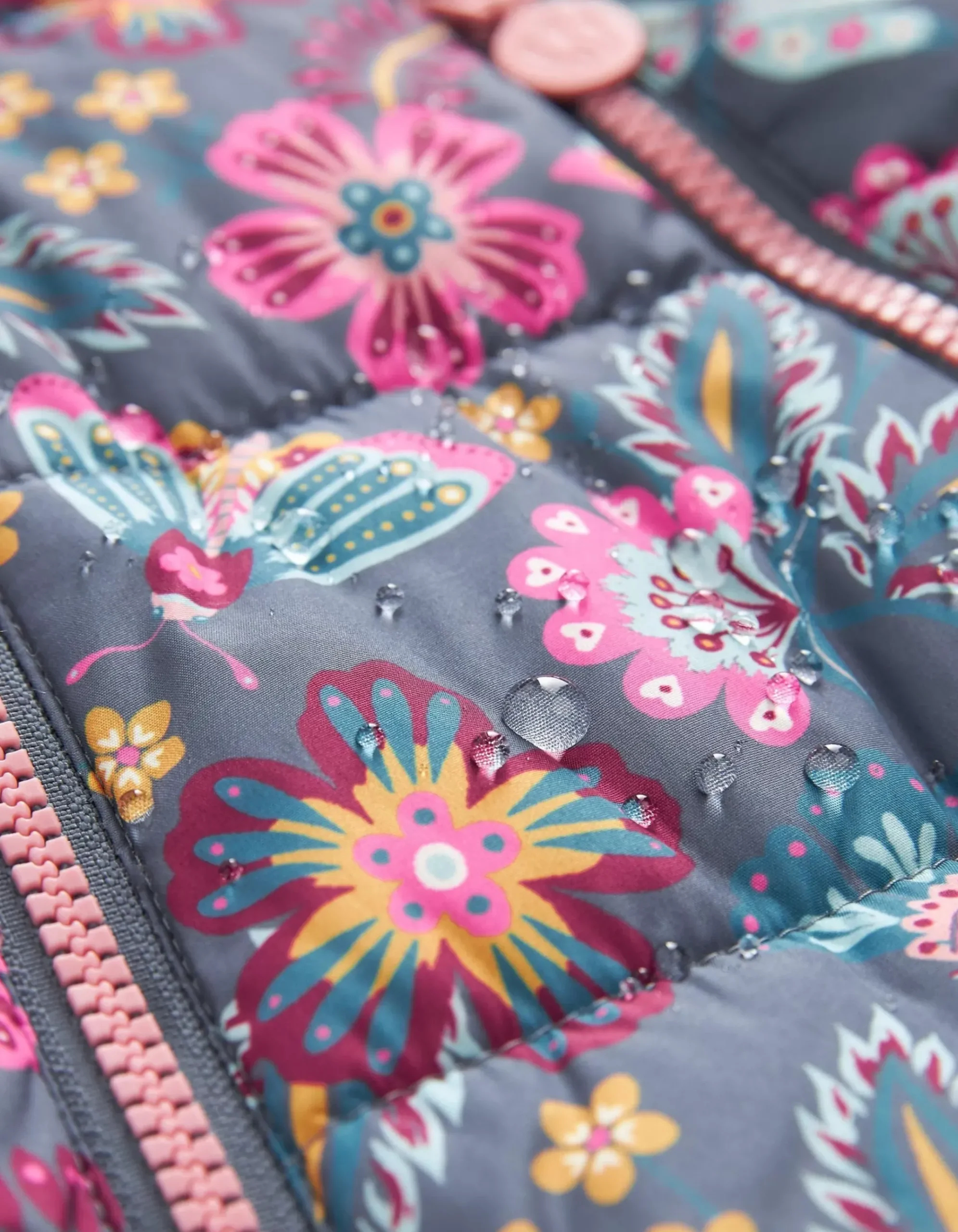 Garden Floral Print Snowsuit