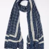 Geo Border Scarf