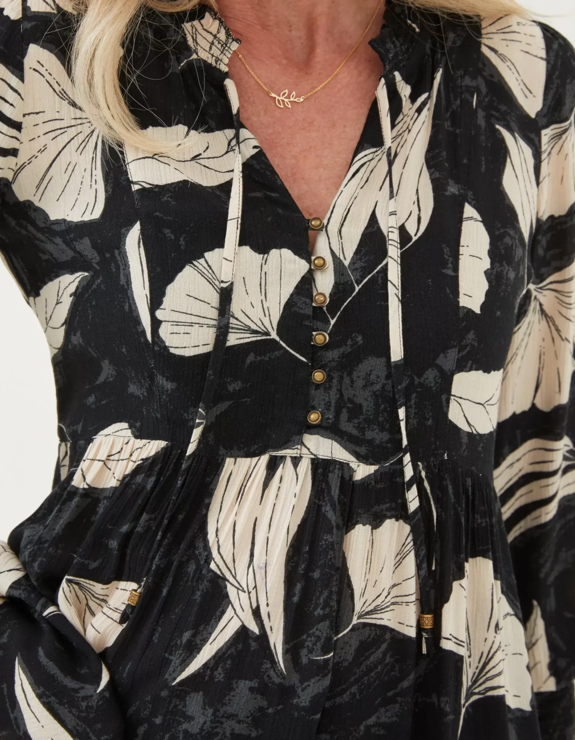 Gerry Twilight Leaves Tunic