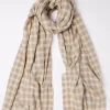 Gingham Check Scarf