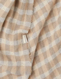 Gingham Check Scarf
