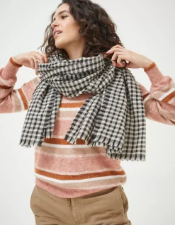 Gingham Check Scarf