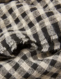 Gingham Check Scarf