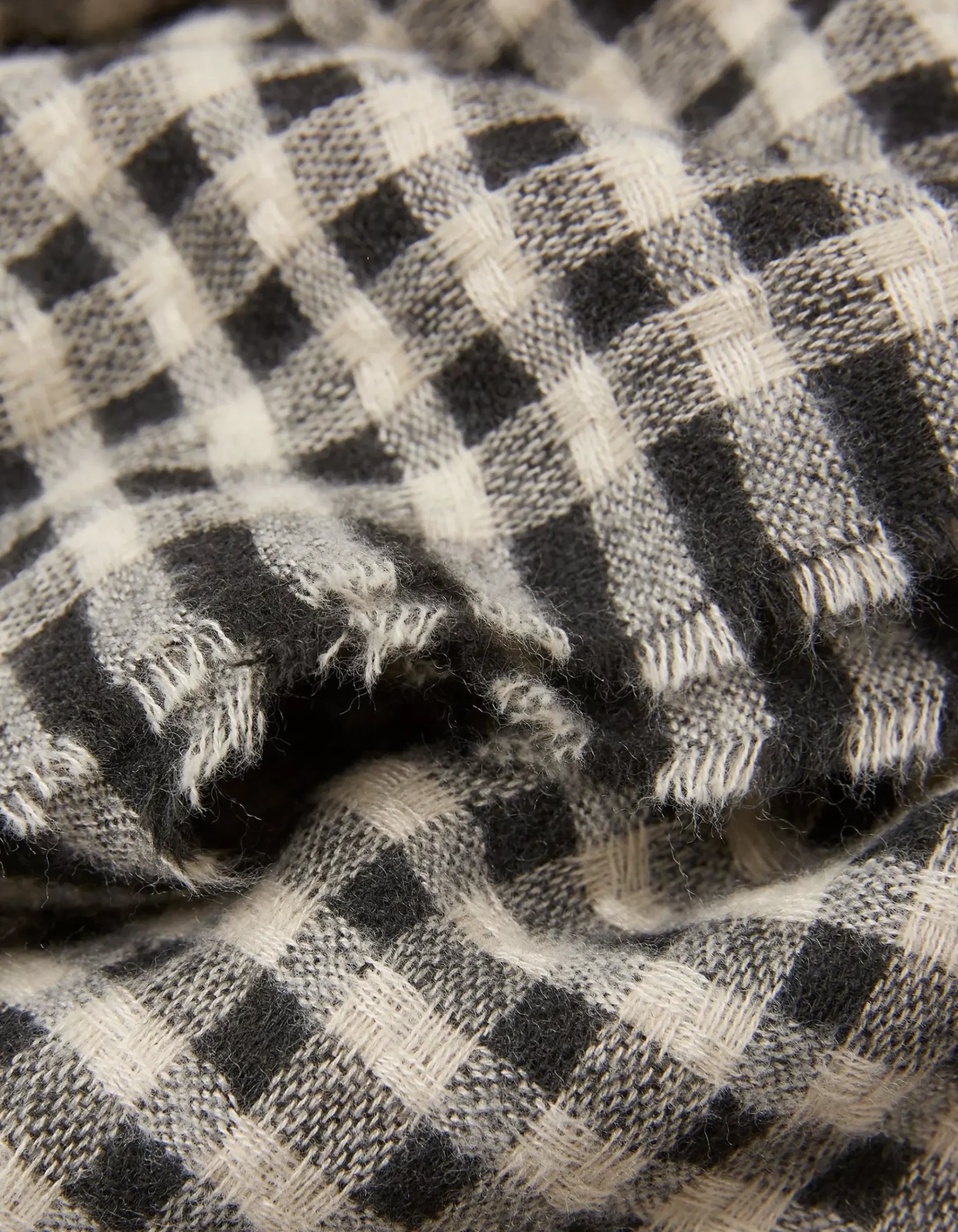 Gingham Check Scarf